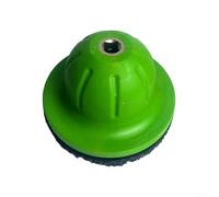 Besshepplo Herramienta de cepillo de limpieza para amoladora de cubo de rueda de 150 mm con taza de molienda, diseño abrasivo de poros abiertos, sistema de fijación rápida, disco de carburo de silicio