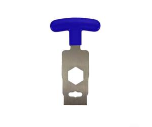 Besshepplo Herramienta de extracción de piscina con mango de goma suave, dispositivo de desmontaje de acero inoxidable para piscinas sobre el suelo y subterráneas, tapones de retorno SP1419A a SP1419E