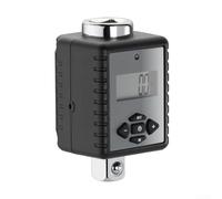 Besshepplo Juego de adaptadores de llave dinamométrica digital electrónica, construcción de acero, diseño compacto, visualización en tiempo real, alerta de seguridad de grabación de valor máximo para