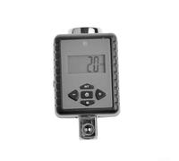 Besshepplo Juego de adaptadores de llave dinamométrica digital electrónica, construcción de acero, diseño compacto, visualización en tiempo real, alerta de seguridad de grabación de valor máximo para