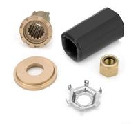 Besshepplo Kit de cubo de hélice para Mercury para Mariner para motores MerCruiser 60-300HP 835257Q1 835257K1 Flo-Torq II 15 piezas de repuesto Sterndrive fueraborda