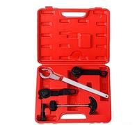 Besshepplo Kit de herramientas de correa de distribución de motor EA211, 1.4L, 1.6L, 1.4T, juego de reparación automotriz de aleación, incluye fijador de árbol de levas, tornillo de cigüeñal