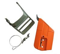 Besshepplo Kit de tornillos de ajuste de deflector delantero para motosierra para HUS365 371 372 372XP 362 cubierta de piñón Mango de freno Spring Garden Herramienta eléctrica Accesorios Pieza de