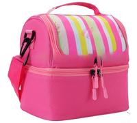 Besshepplo Lonchera térmica de 9 litros que mantiene la comida caliente 6 horas de frío, 12 horas, tela Oxford 600D, ligera, portátil, para oficina, picnic, camping, viajes, compras (I)