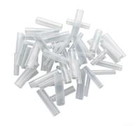 Besshepplo Mangas de injerto de silicona para árboles frutales, tubos de injerto de pared delgada de alta elasticidad, resistentes a la intemperie, refuerzan las ramas débiles, apoyan el crecimiento