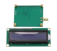 Besshepplo Medidor de potencia RF HP363 1MHz a 10GHz Rango de frecuencia -50 a 0dBm Medición con valor de atenuación configurable Pantalla multifunción para pruebas de señal de radio DC 7-12V Portab