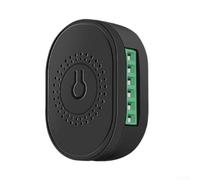Besshepplo Módulo de interruptor inteligente WiFi RF 433 16A Monitoreo de energía Control de 2 vías compatible con SmartLife para Alexa Google Voice para asistente e integración de interruptores