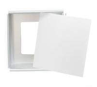 Besshepplo Molde cuadrado de aluminio anodizado no extraíble para hornear para mousse de gasa, pastel de queso, herramienta profesional de cocina para hornear de 4 a 10 pulgadas (5 pulgadas)