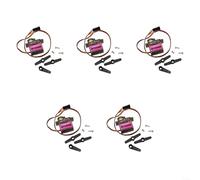 Besshepplo Motor digital impulsado por engranajes de 90 a 180 grados de alto par de 2 kg a 48 V, respuesta rápida 011s para aviones modelo RC, helicópteros, aviones de ala fija, amplio rango de