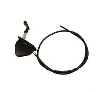 Besshepplo Nuevo cable del acelerador para Toro Part 121-0769 para cortacésped Timecutter Choke Control Wire Reemplazo para Exmark Drive Series plástico negro fácil de instalar ajuste preciso al aire