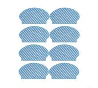 Besshepplo Paños de fregona de alta absorción para aspiradoras robot Ecovacs N8, almohadillas de microfibra reutilizables lavables para instalar accesorios de limpieza de oficina, paquete de 4, 8 o 12