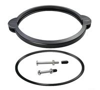 Besshepplo Para Intex SF90110-1 Piscina Filtro de arena Bomba Abrazadera Collar con O-Ring Piezas de repuesto para sistema de filtro de 10 pulgadas