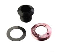 Besshepplo Perno de manivela autoextraíble de aleación de aluminio verde M30 para bielas SRAM compatible con interfaz M30, pieza de repuesto de componente de bicicleta de 18 g (rosa)