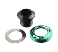 Besshepplo Perno de manivela autoextraíble de aleación de aluminio verde M30 para juego de bielas SRAM compatible con pieza de repuesto de componentes de bicicleta de interfaz M30, 18 g (verde)