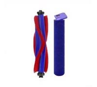 Besshepplo Piezas de repuesto para aspiradora robótica Spot+ Scrub AI, cepillo principal y rodillo de fregona, kit de paño de goma ABS, diseño desmontable para limpieza profunda de suelos duros