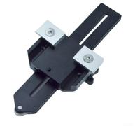 Besshepplo Plantilla delgada para sierra de mesa, sierra de banda, enrutador, mesa, aleación de aluminio, guía de corte de precisión, se adapta a ranura en T de 3/8 x 3/4 pulgadas, herramienta de