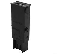 Besshepplo Puerto USB de consola central de coche compatible con OEM 2008-2012 13348688 de plástico de repuesto de ajuste directo y enchufe para una conectividad mejorada fácil de entrar