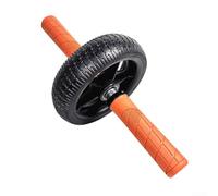Besshepplo Rueda de rodillo para abdominales de una sola rueda, equipo de ejercicio abdominal con núcleo de acero de alta resistencia, capacidad de 500 libras, goma EVA, mango antideslizante