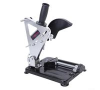 Besshepplo Soporte de amoladora angular multifuncional Soporte fijo de altura ajustable Soporte de herramienta de corte de aleación de aluminio Soporte para tareas de molienda y pulido de precisión