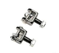 Besshepplo Soporte de montaje de aleación de aluminio para motocicleta eléctrica Sur Ron X S Soporte de conexión mecanizado CNC Accesorio de conexión de pedal Negro (negro)