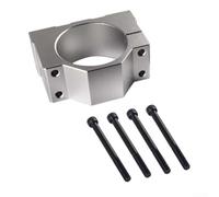 Besshepplo Soporte de Montaje para fresadora CNC DZ65, Abrazadera de husillo de Aluminio, Soporte para Motor de máquina CNC con 4 Tornillos de Montaje M6.