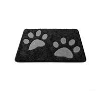 Besshepplo Tapete de microfibra antideslizante para perros, lavable a máquina, absorbente, para zapatos mojados y patas, tapete de entrada, tapete de bienvenida para interiores, grande, beige, 61 x