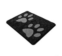 Besshepplo Tapete de microfibra antideslizante para perros, lavable a máquina, absorbente, para zapatos mojados y patas, tapete de entrada, tapete de bienvenida para interiores, grande, beige, 61 x