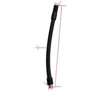 Besshepplo Tubo de extensión de manguera de bomba de aire portátil M6 M8, adaptador de rosca de goma, conector de inflado de nailon para neumáticos de coche, equipo deportivo e inflables, sello