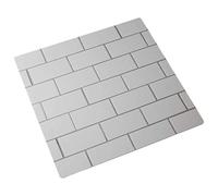 Bessie Bakes 20 Pulgadas X 20 Pulgadas El Fondo De Fotografía Replicado De Azulejos De Metro Más Realista Tablero Físico De 3 mm De Espesor, Liviano, Resistente A La Humedad Y A Las Manchas