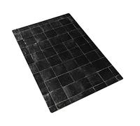 Bessie Bakes Telón de fondo superfino y plegable, color negro, cuadrado plateado, para fotografía de alimentos y productos, 91 x 60 cm, resistente a la humedad, resistente a las manchas, ligero