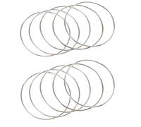 Bessy shop Atrapasueños Manualidades Aro,10 Unidades de Aro de Metal para Manualidades,Aros de Macramé,Aros Artesanales de Bricolaje para Colgar en la Pared(11cm)