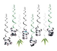 Bessy shop Banderines de Papel con diseño de Panda,Banner de Feliz cumpleaños,Decoraciones de Fiesta de Panda,para Fiestas de bebé, Fiesta temática de Panda