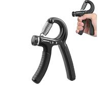 Bessy shop Fortalecedor de Agarre, Fortalecedor de Agarre con Resistencia Ajustable 5-60kg Hand Grip Fortalecedor de Agarre Antideslizante para Entrenamiento Antebrazo, Muñeca, Apretón de Manos