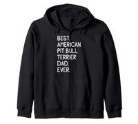 Best American Pit Bull Terrier Dad Ever Sudadera con Capucha