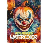 Best and Easy watercolor Coloring Book: Skill-Building Projects to Paint Beginner-Friendly Step-by-Step Encouragement to Get Started Painting and Creating - with traceable designs .