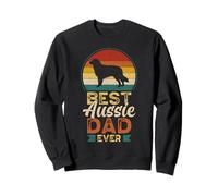 Best Aussie Dad Ever, Father's Day Australian Shepherd Daddy Sudadera