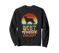 Best Aussie Daddy, Father's Day Australian Shepherd Dad Sudadera