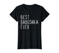 Best Babushka Ever Family Cute Funny Camiseta