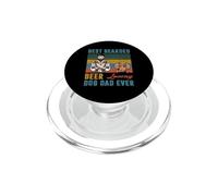 Best Bearded Beer Loving Dog Dad Ever Dachshund Dog Lover PopSockets PopGrip para MagSafe