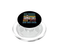 Best Bearded Beer Loving Dog Dad Ever Irish Wolfhound Lover PopSockets PopGrip para MagSafe