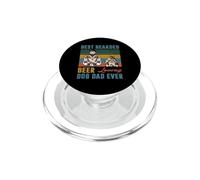 Best Bearded Beer Loving Dog Dad Ever Shih Tzu Puppy Lover PopSockets PopGrip para MagSafe