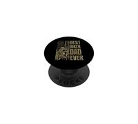 Best Biker Dad Ever Motocrycle American Flag For Daddy PopSockets PopGrip Adhesivo