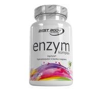 Best Body Nutrition Complejo enzimático - 90 cápsulas - enzimas digestivas - vegano - Incluye alfa amilasa, lipasa, proteasa y lactasa