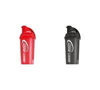 Best Body Nutrition Edition Shaker, Coctelera Deportiva, 700 ml & Edition Shaker, 700ml, negro (Black steel)