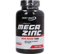 Best Body Nutrition Hardcore Professional Mega Zinc Tabs - 150 comprimidos Best Body Nutrition Hardcore