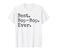Best Bop-Bop Ever Funny Grandpa Joke Día del Padre Camiseta