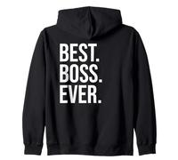 Best Boss Award That Says Best Boss Ever Sign,Funny Boss Men Sudadera con Capucha