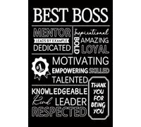 Best Boss Notebook: Funny Notebook for Work, Gag Gift, Boss, Office, National Boss's Day Gift with 100 Lined Pages