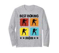 Best Boxing Mom Boxer Box Mama Artes Marciales Boxeo Manga Larga