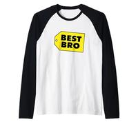 Best Bro Funny Brother - Gráfico humorístico de Mejor Amigo Mejor Amigo Camiseta Manga Raglan